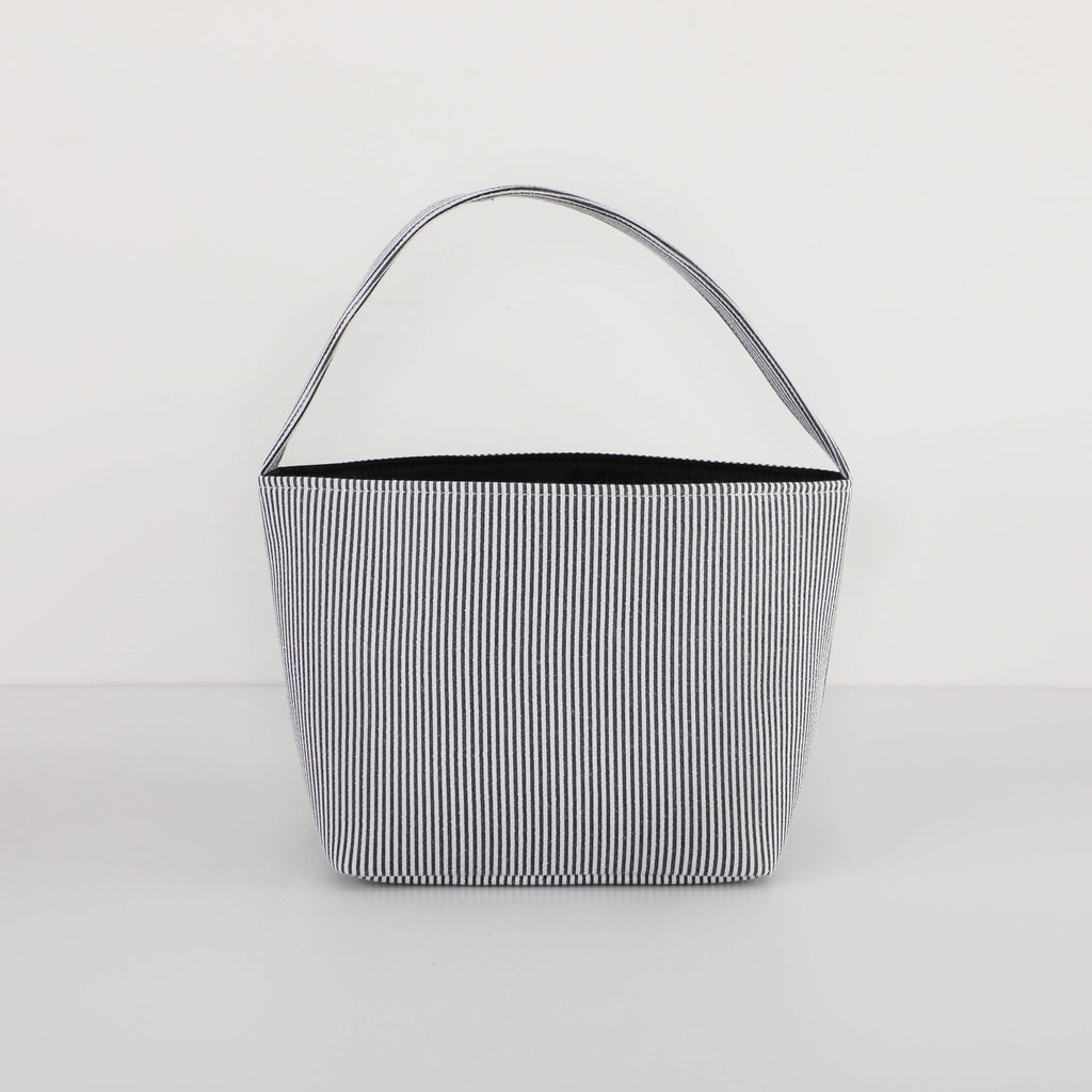Gingham/Seersucker Bucket Bag
