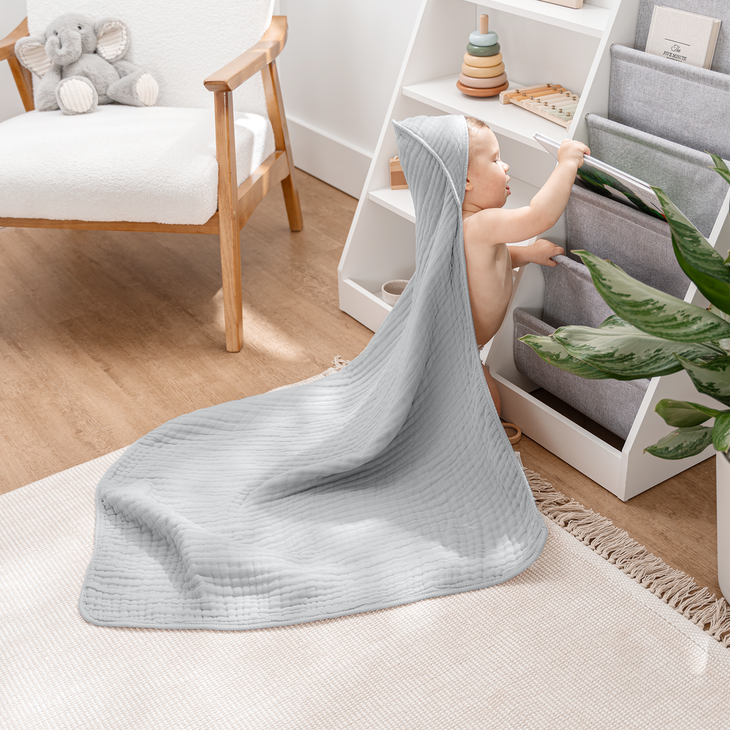 Muslin Hooded Baby Towel