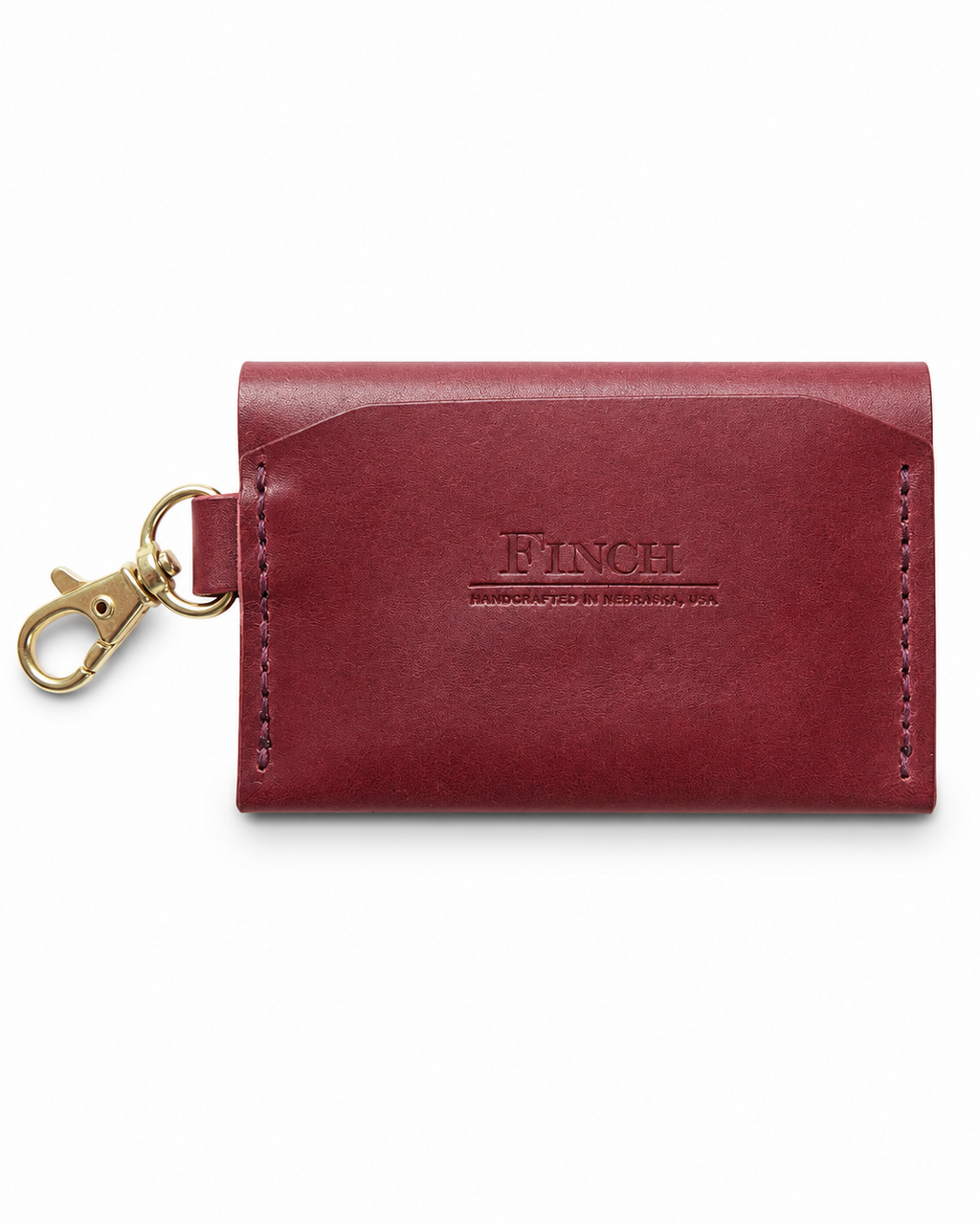 Handmade Leather Keyring Wallet by Finch