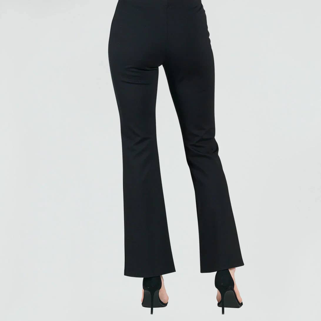 Clara Sunwoo Ponte Knit - Boot Cut Pant