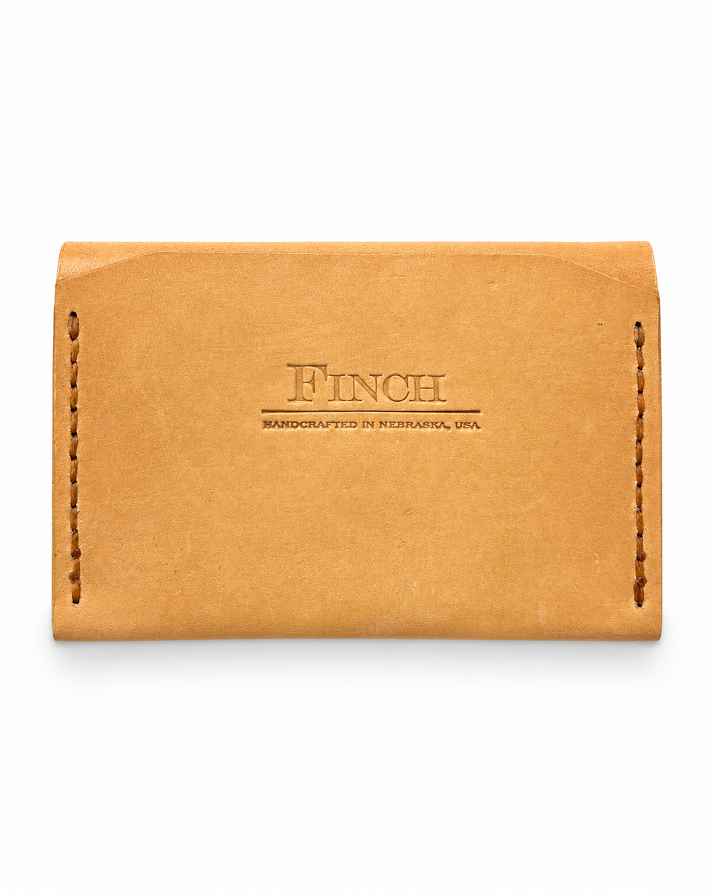 Handmade Leather Credit Card Wallet by Finch