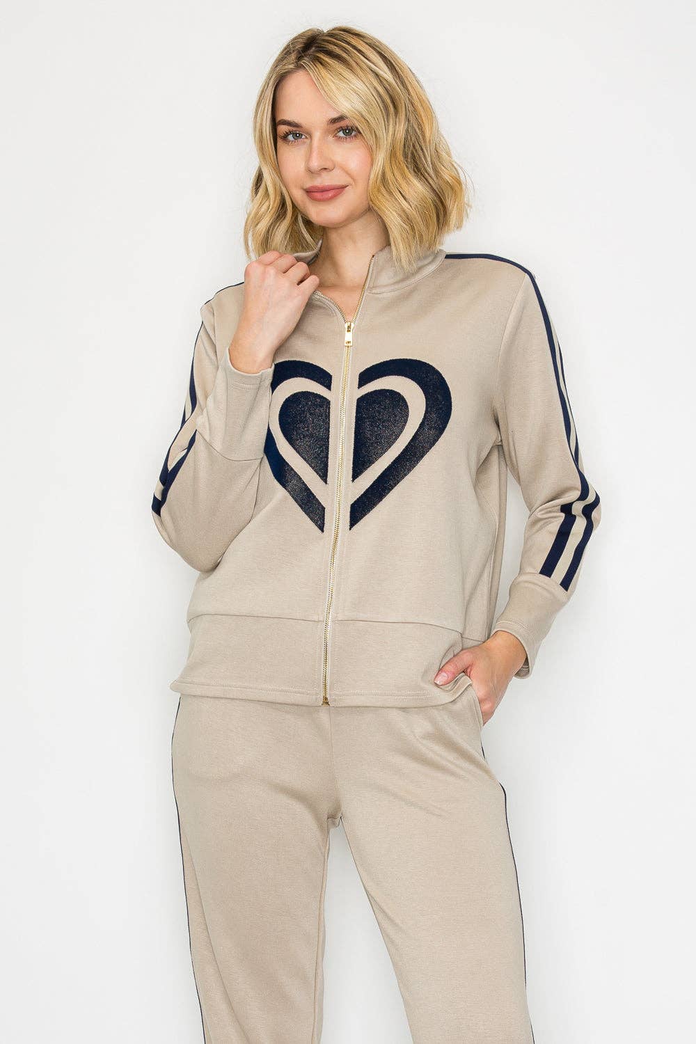 Fidella Stretch French Scuba Jacket
