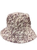 Cotton Hemp Artwork Bucket Sun Hat