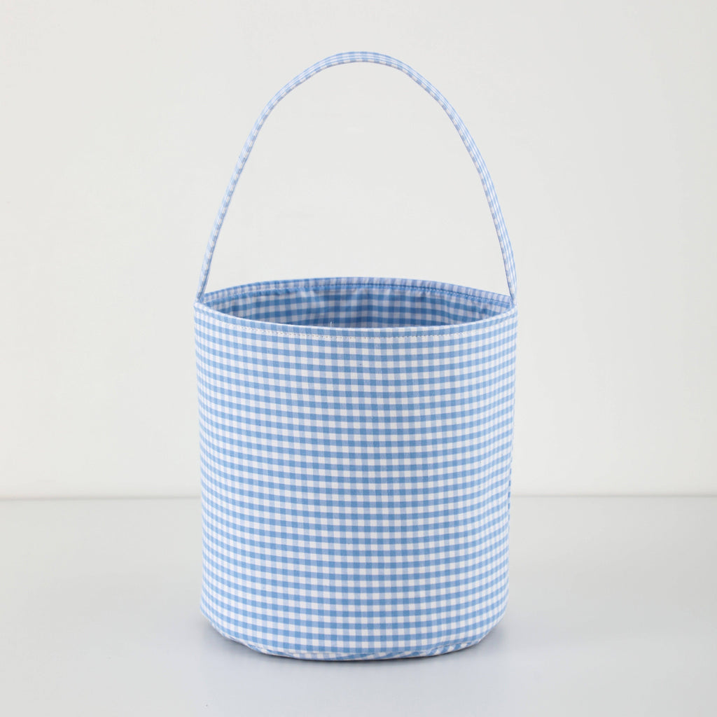 Gingham/Seersucker Bucket Bag