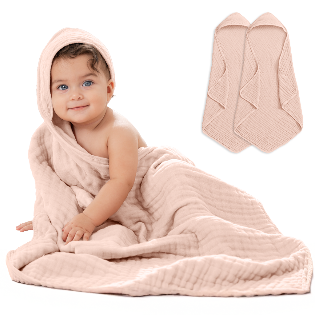 Muslin Hooded Baby Towel