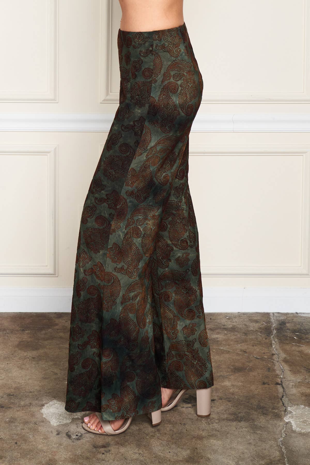 Flocked ITY Palazzo Pant