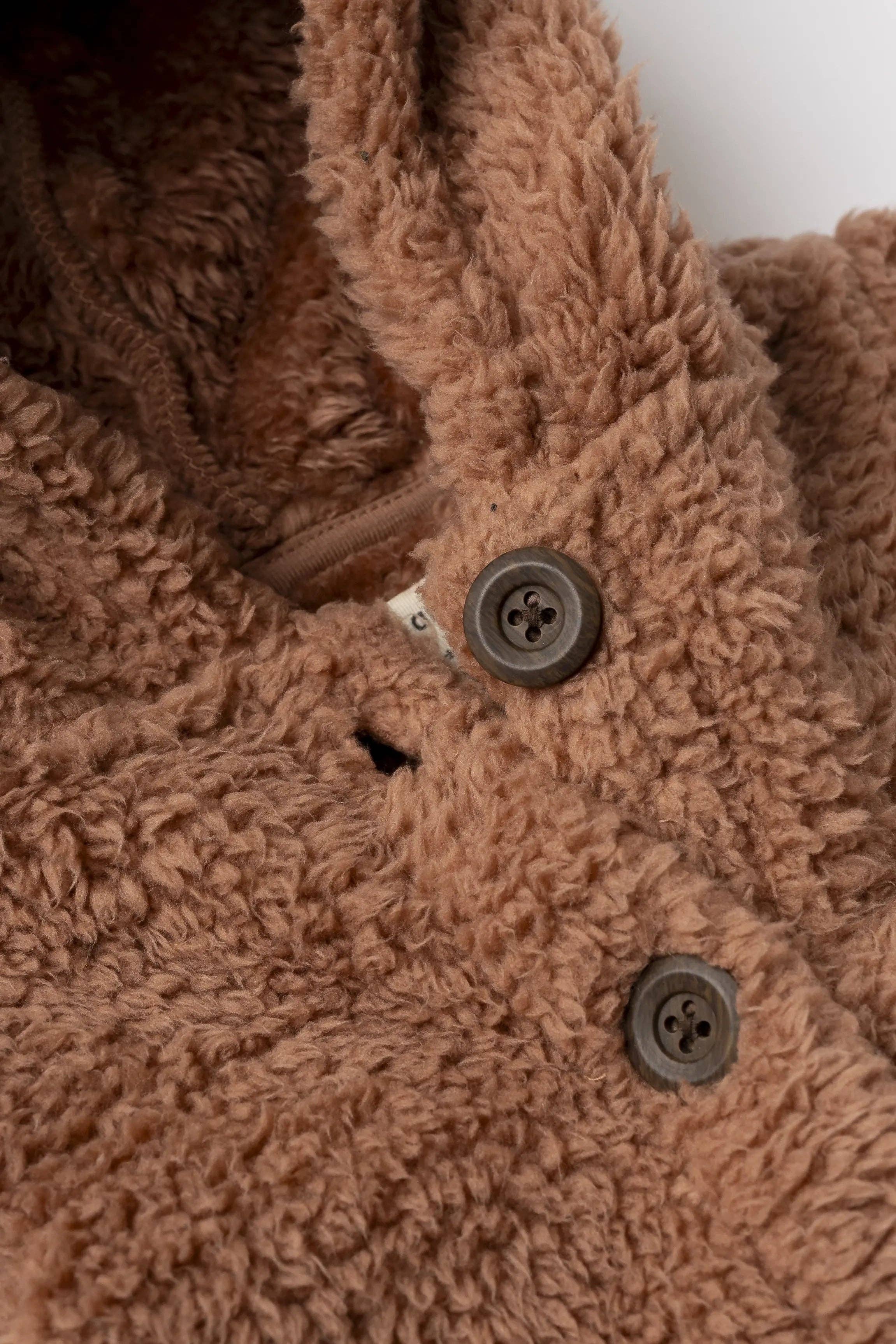 Sherpa Cardigan- brown
